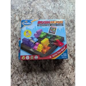 Rush Hour Traffic Jam Board Game Logic Puzzle Deluxe Edition Thinkfun NEW